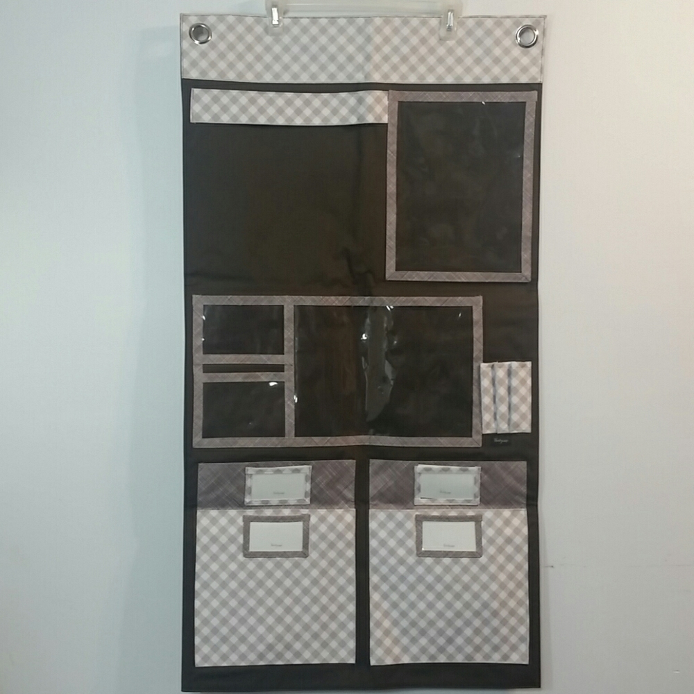 Thirty-one brown, khaki, white hanging organizer